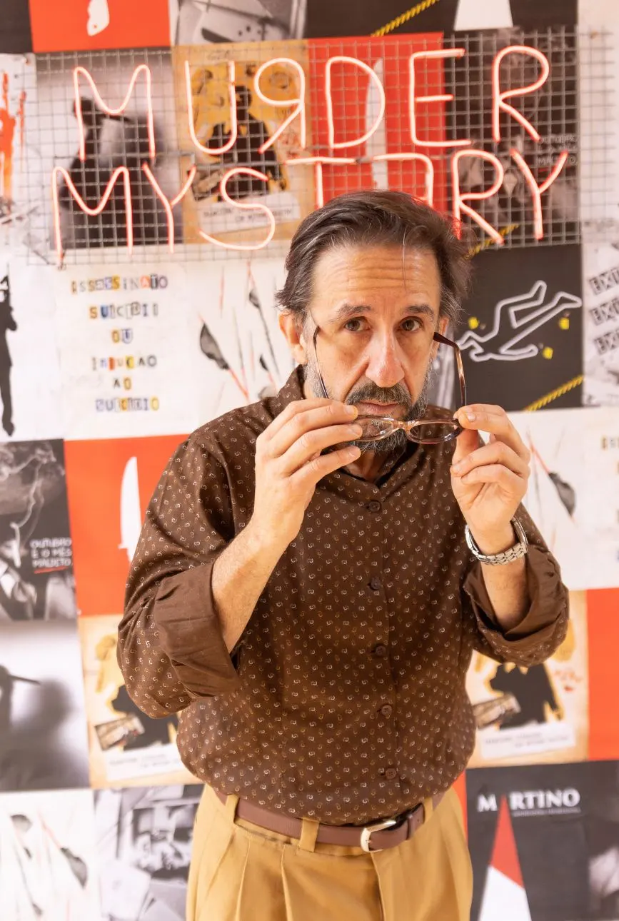 Eduardo Estrela en Murder Mystery São Paulo